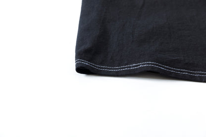 NULABEL / 522-501 GARMENT DYED T-SHIRT(×BRACKETS) - Midnight