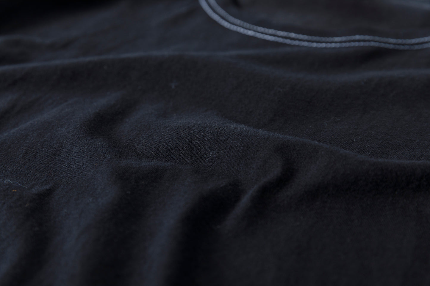 NULABEL / 522-501 GARMENT DYED T-SHIRT(×BRACKETS) - Midnight