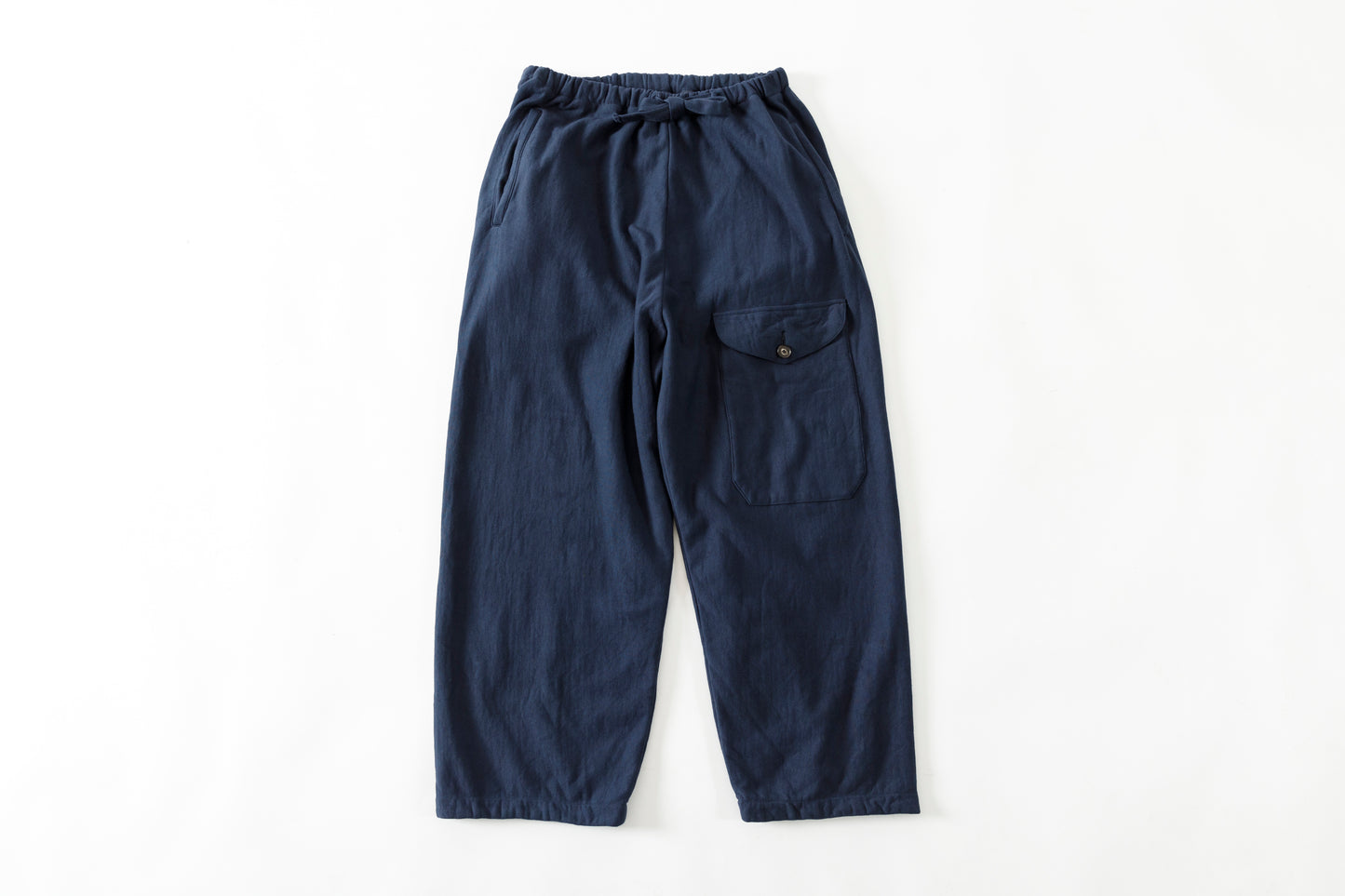 NULABEL / 522-706 GARMENT DYED SWEAT TROUSERS - Midnight