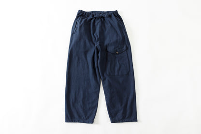 NULABEL / 522-706 GARMENT DYED SWEAT TROUSERS - Midnight