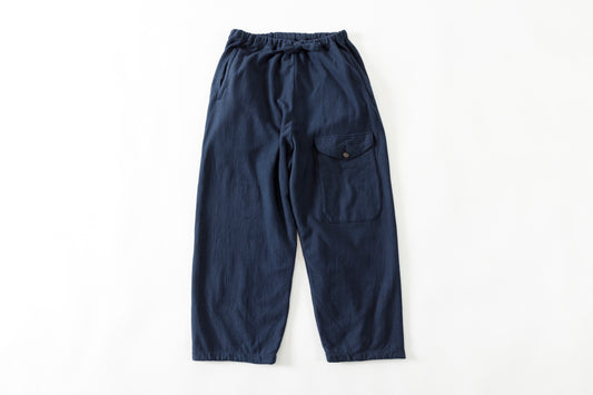 NULABEL / 522-706 GARMENT DYED SWEAT TROUSERS - Midnight