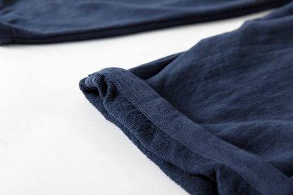 NULABEL / 522-706 GARMENT DYED SWEAT TROUSERS - Midnight