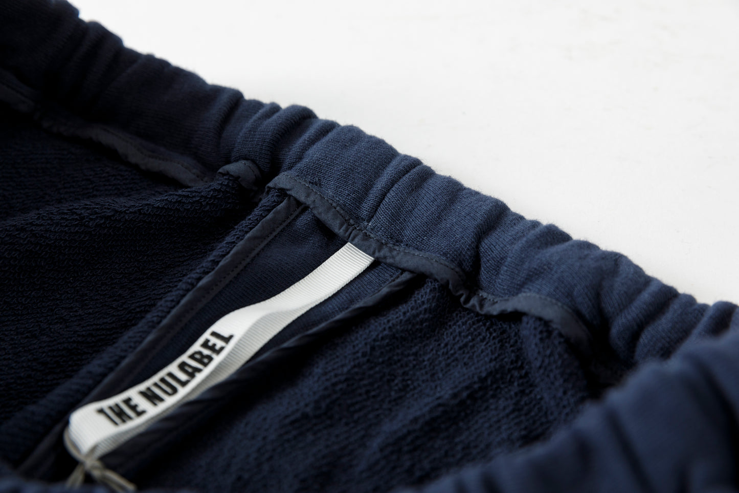 NULABEL / 522-706 GARMENT DYED SWEAT TROUSERS - Midnight