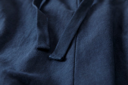 NULABEL / 522-706 GARMENT DYED SWEAT TROUSERS - Midnight