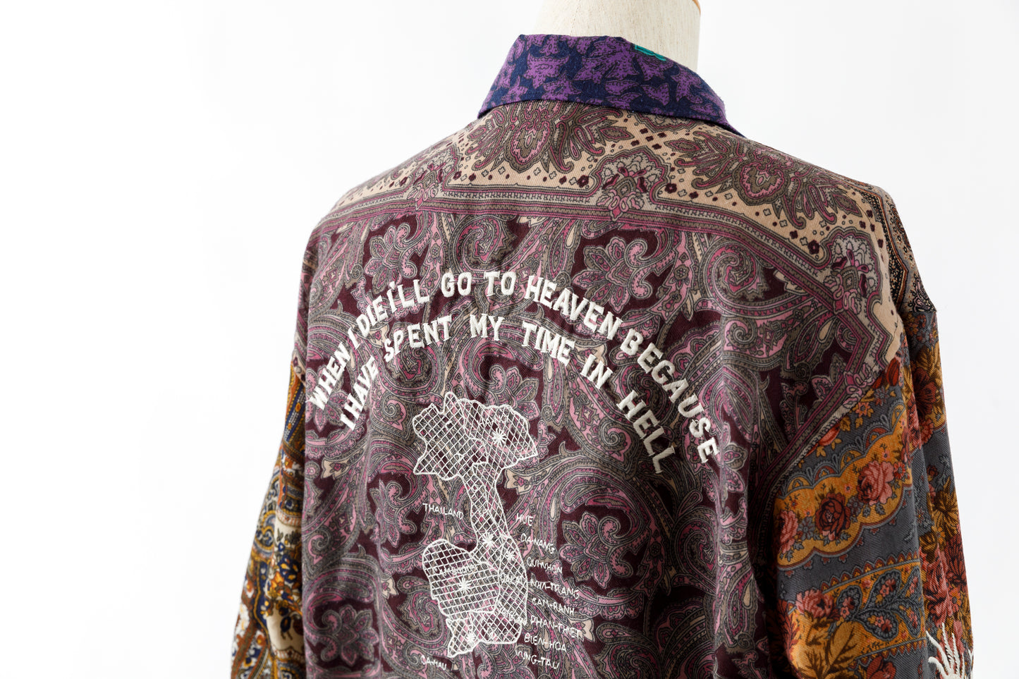 ink / TYROLEAN VIETNAM JACKET(COOL) - Size M