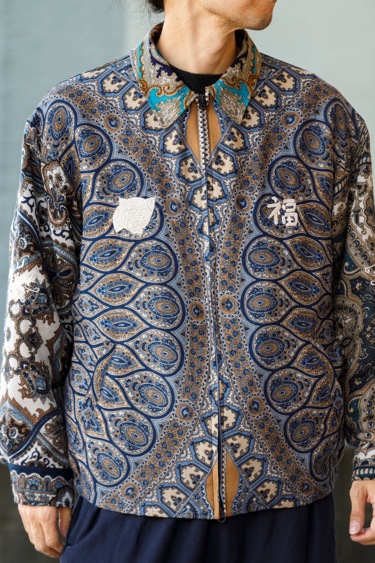 ink / TYROLEAN VIETNAM JACKET(COOL) - Size L