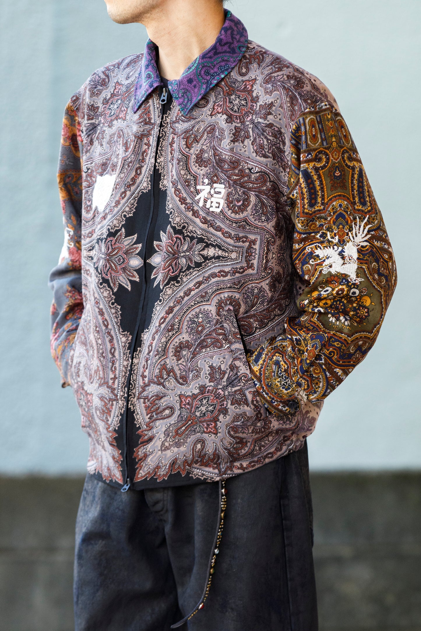 ink / TYROLEAN VIETNAM JACKET(COOL) - Size M