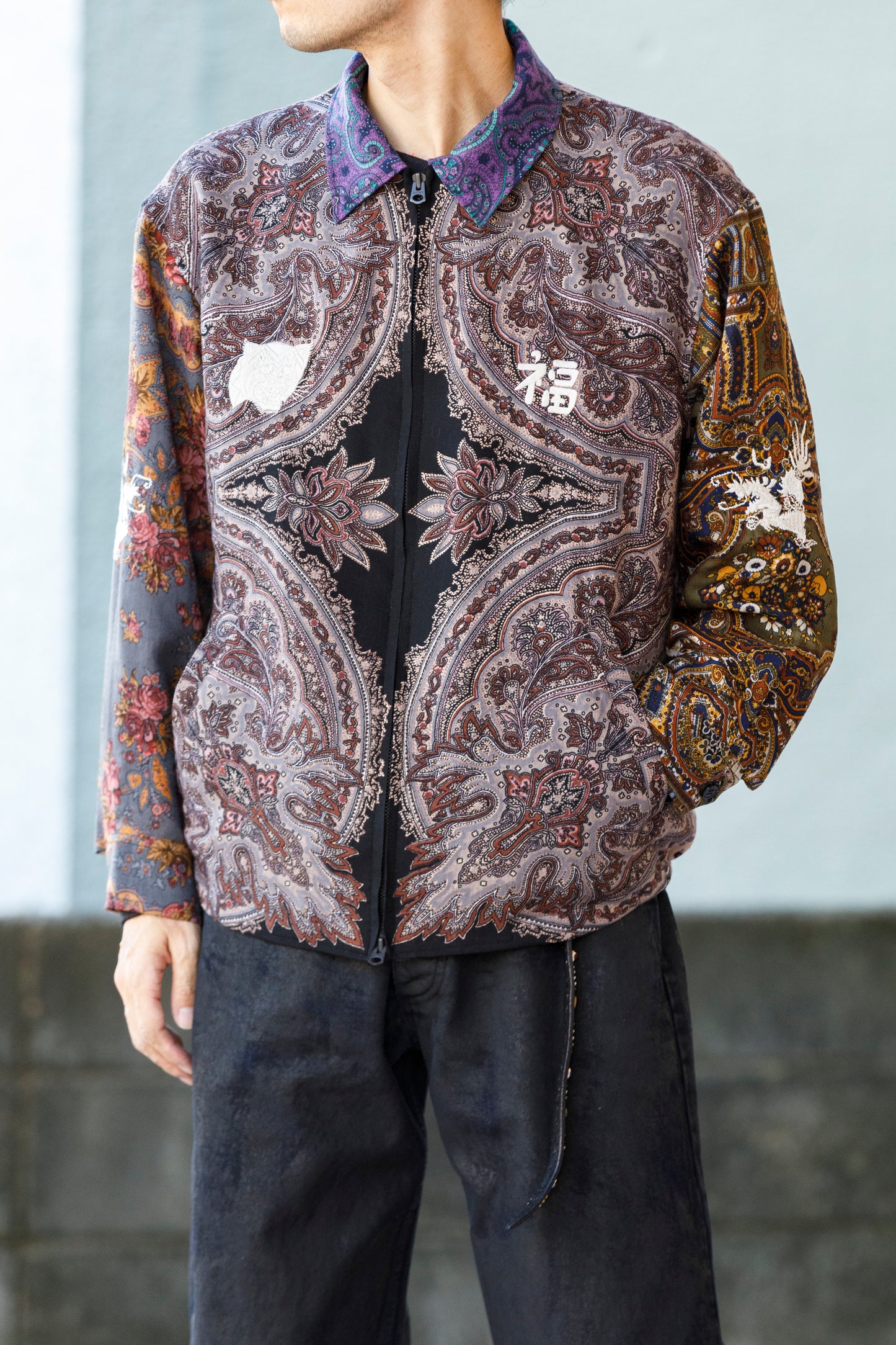 ink / TYROLEAN VIETNAM JACKET(COOL) - Size M