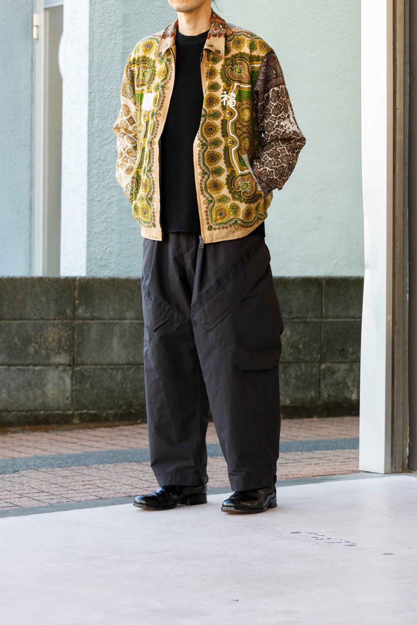 ink / TYROLEAN VIETNAM JACKET(WARM) - Size M