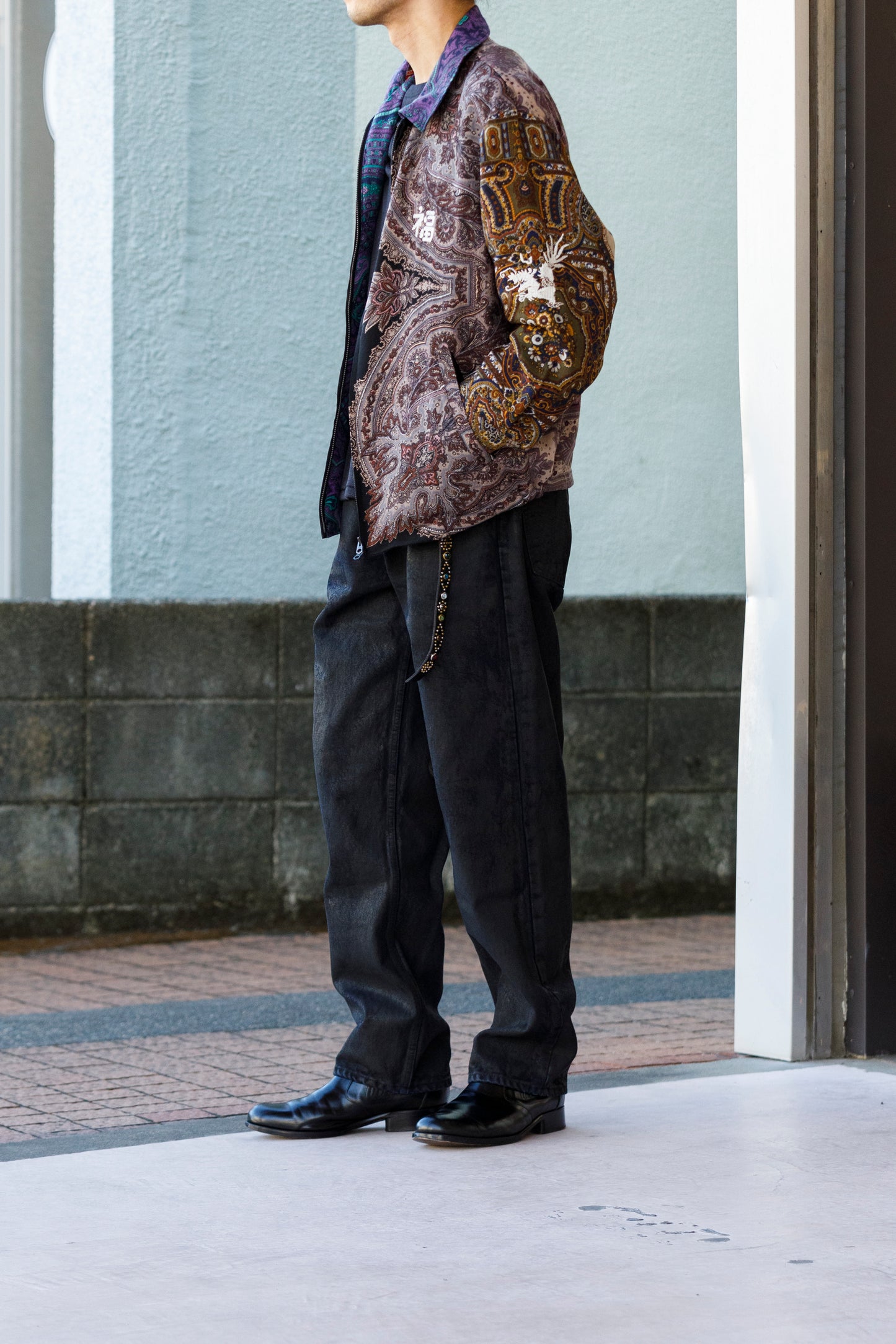 ink / TYROLEAN VIETNAM JACKET(COOL) - Size M