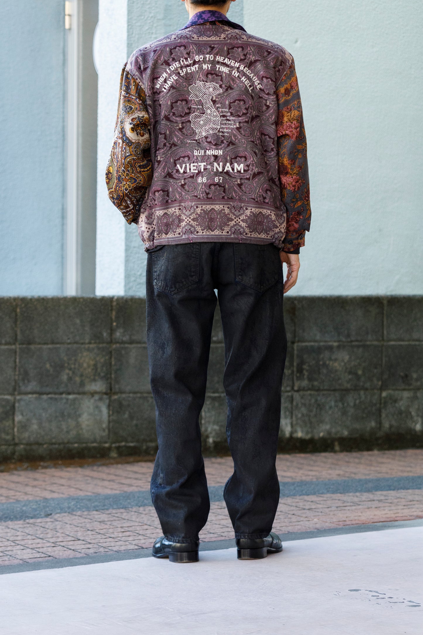 ink / TYROLEAN VIETNAM JACKET(COOL) - Size M