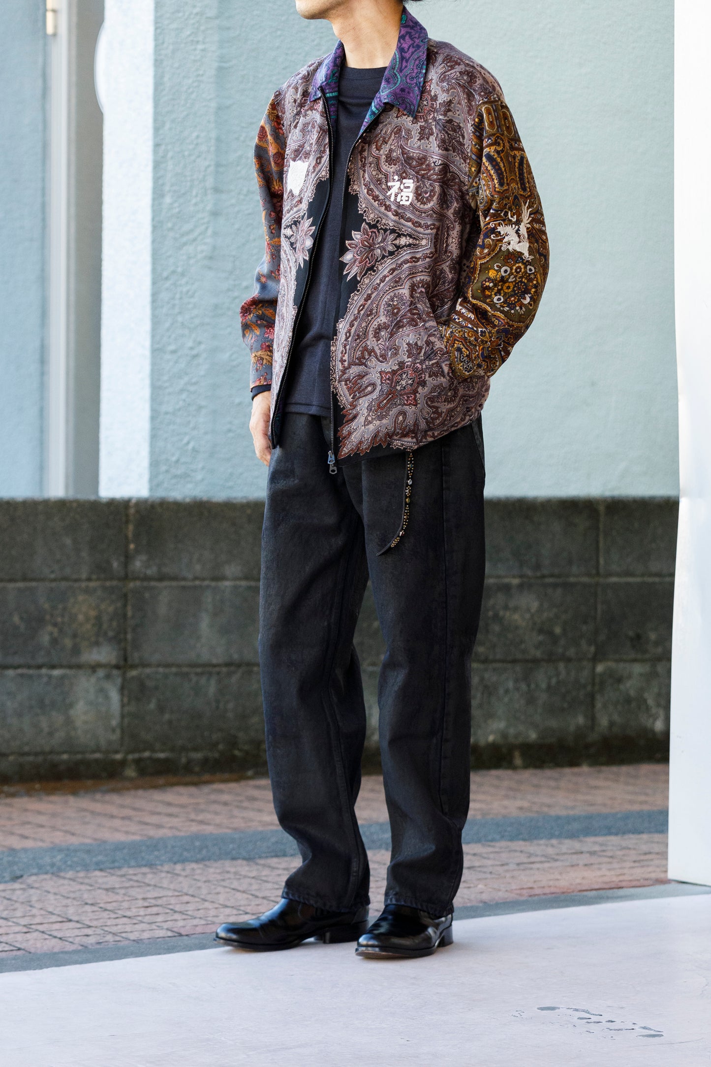 ink / TYROLEAN VIETNAM JACKET(COOL) - Size M