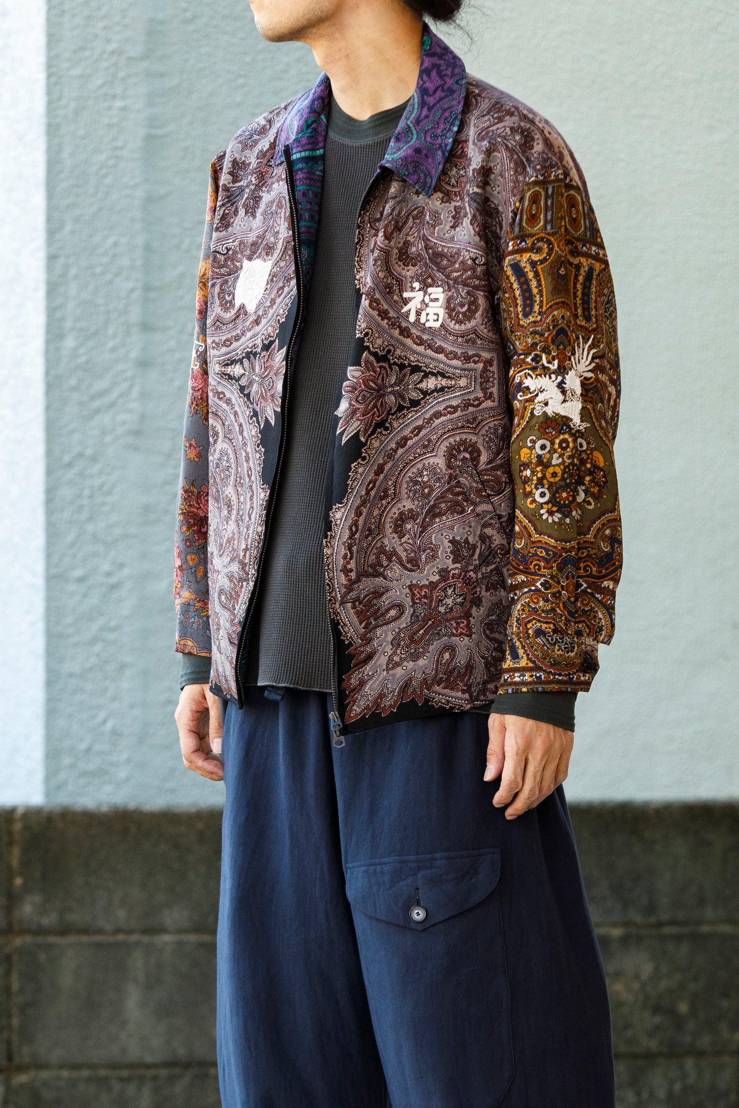 ink / TYROLEAN VIETNAM JACKET(COOL) - Size M