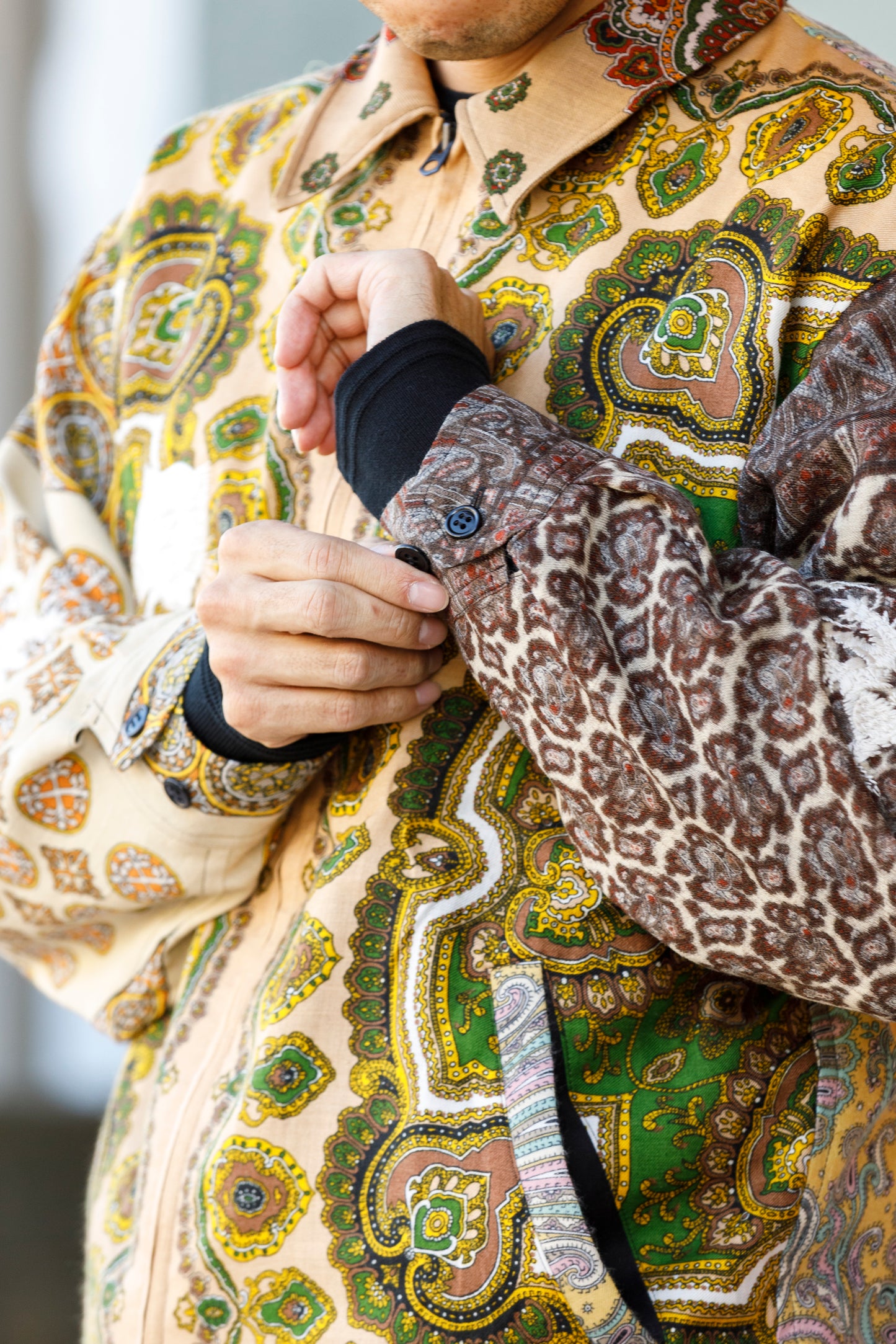 ink / TYROLEAN VIETNAM JACKET(WARM) - Size M