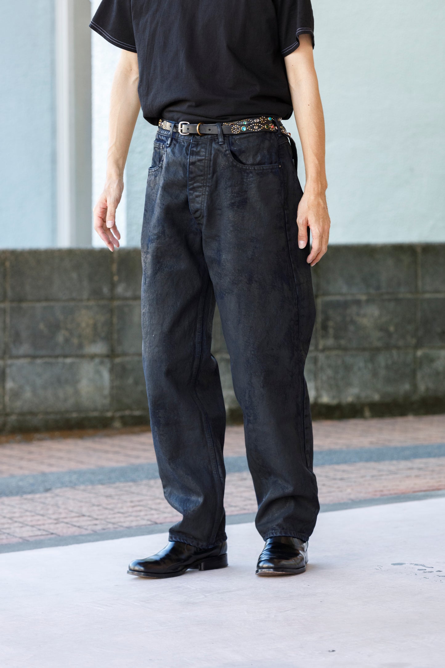 Willow Pants / Y-001 BLACK - INDIGO