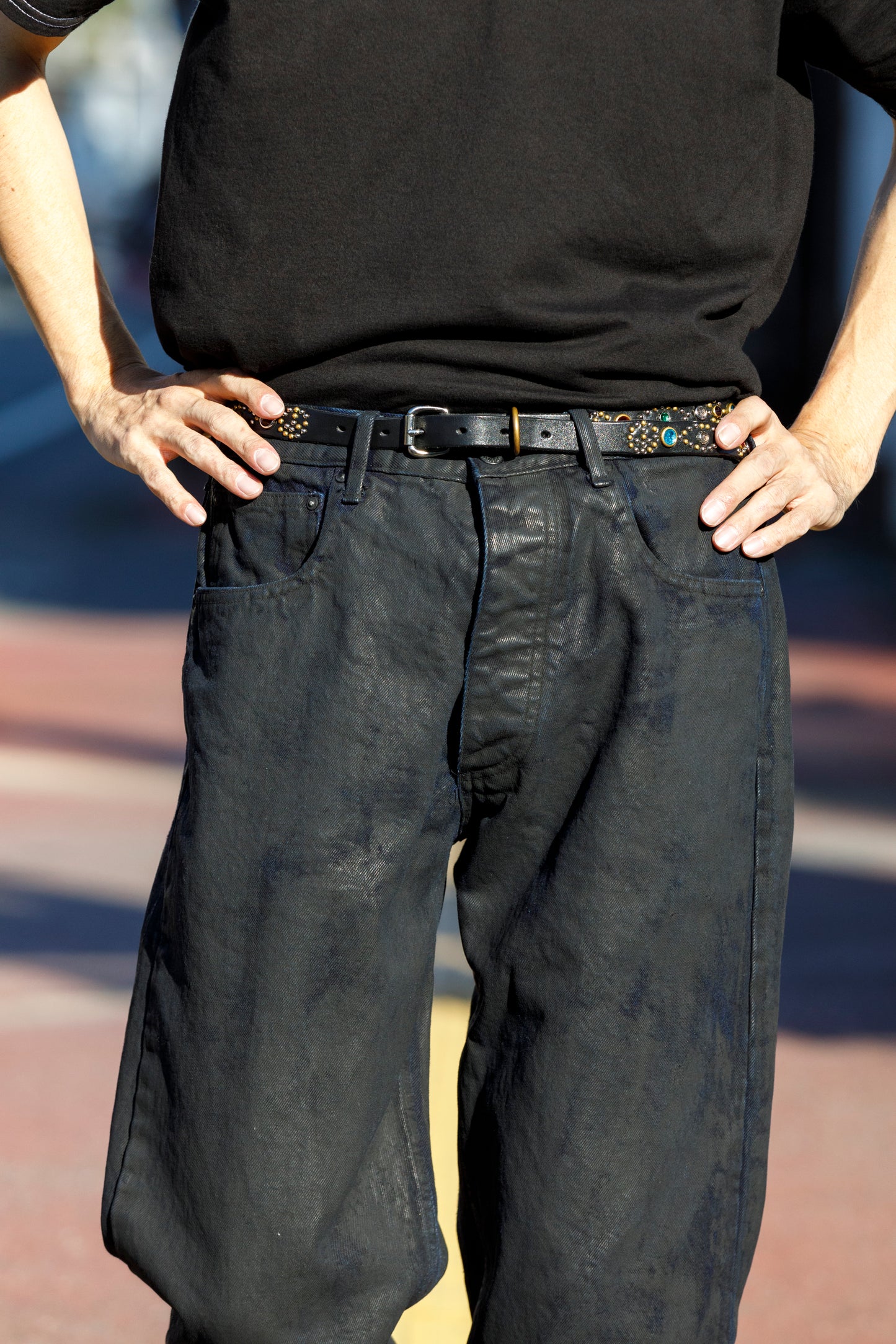 Willow Pants / Y-001 BLACK - INDIGO