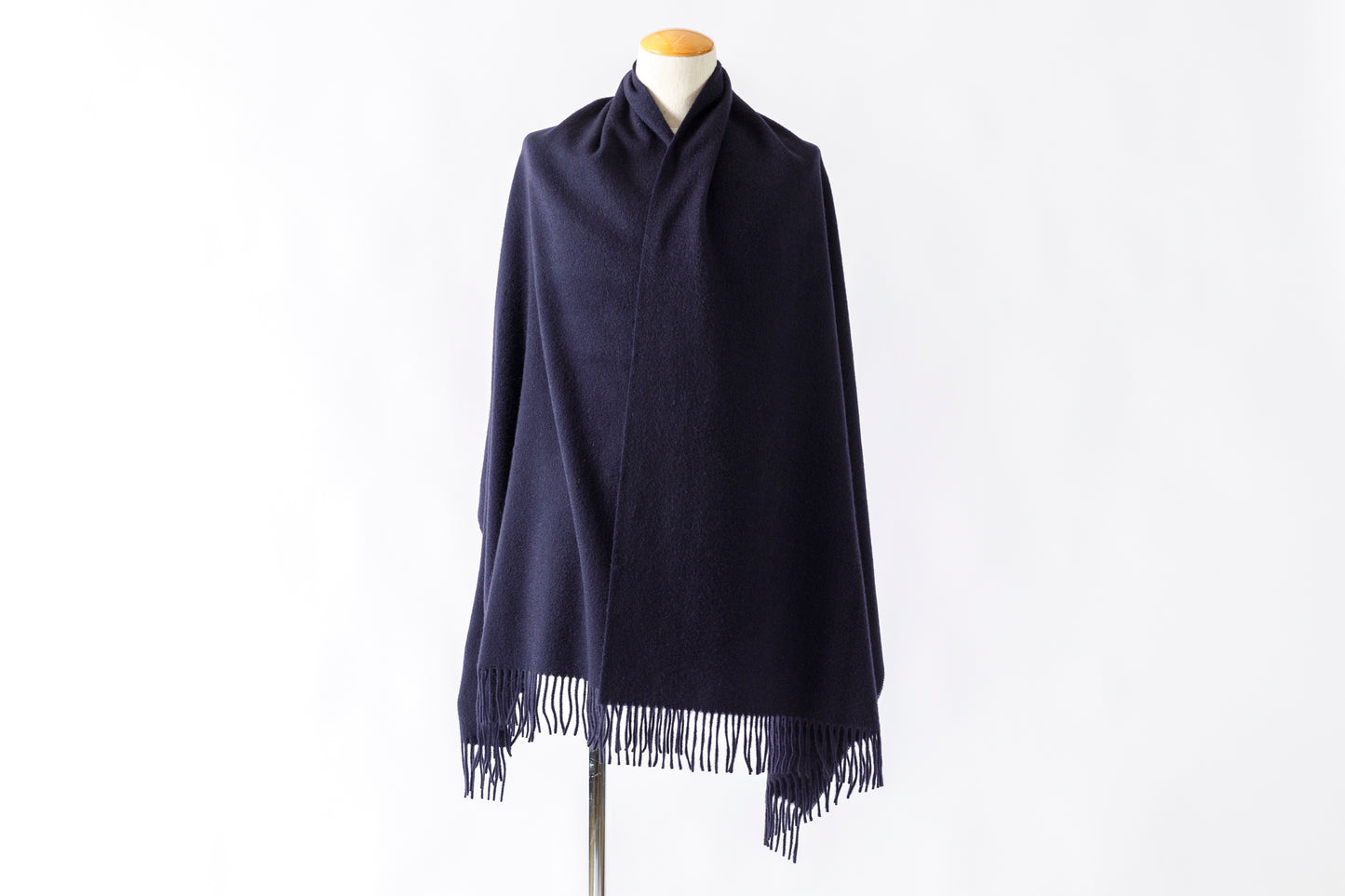Joshua Ellis / Cashmere plain stole 70x190 -  NEW BLUE(CPG 49259)
