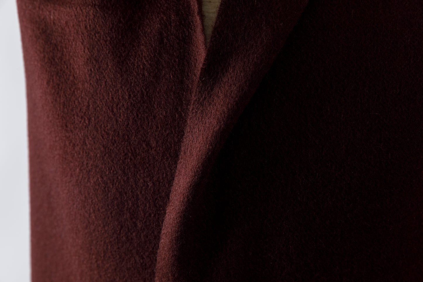Joshua Ellis / Cashmere plain stole 35×190 - BOURGOGNE(CPG 52506)