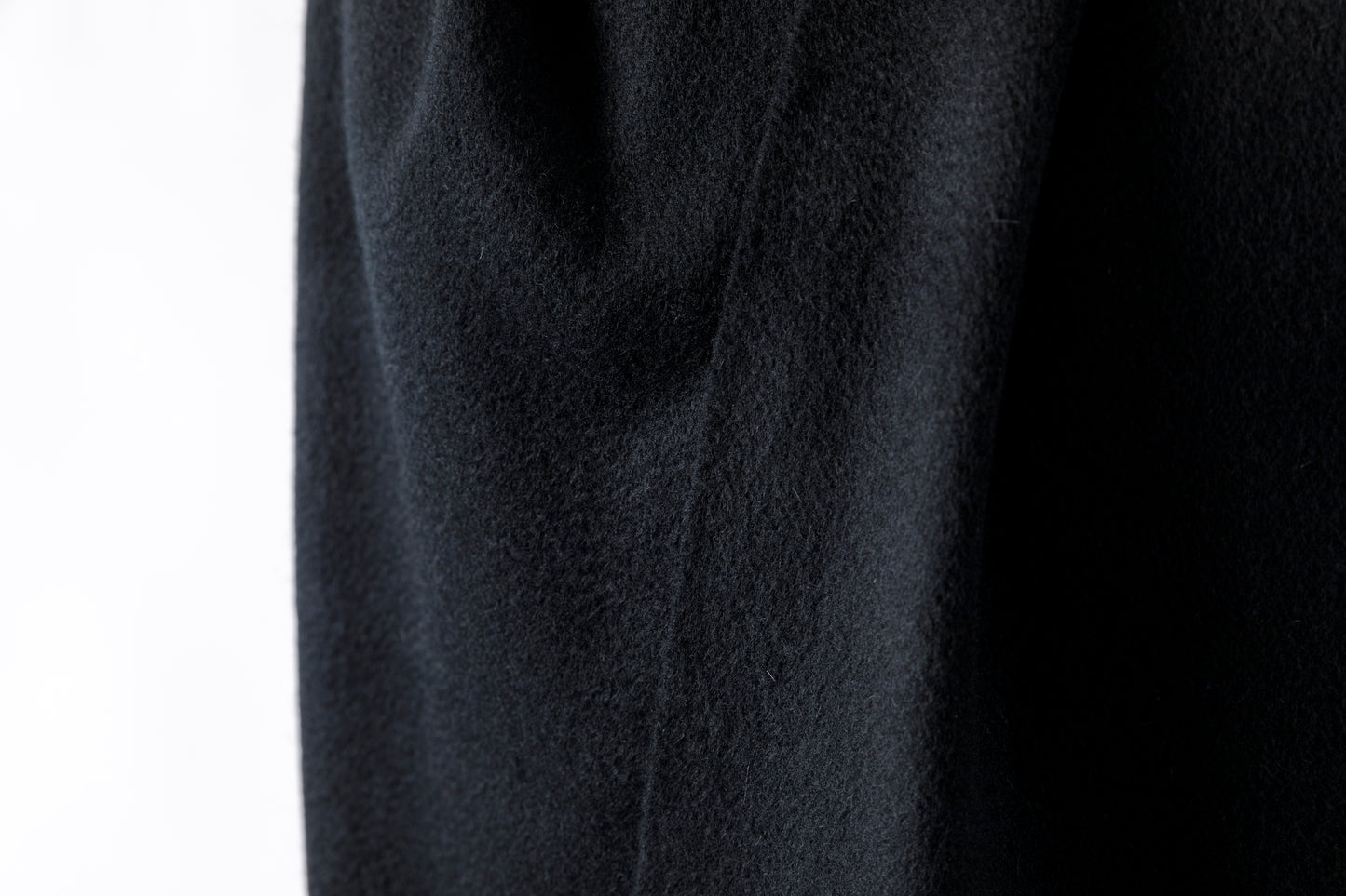 Joshua Ellis / Cashmere plain stole 35×190 - BLACK(CPG 60004)