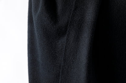 Joshua Ellis / Cashmere plain stole 35×190 - BLACK(CPG 60004)