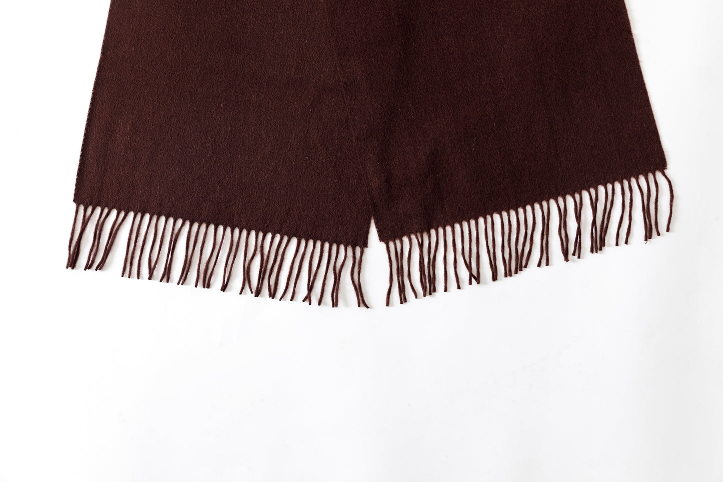 Joshua Ellis / Cashmere plain stole 35×190 - BOURGOGNE(CPG 52506)