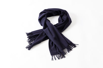 Joshua Ellis / Cashmere plain stole 70x190 -  NEW BLUE(CPG 49259)