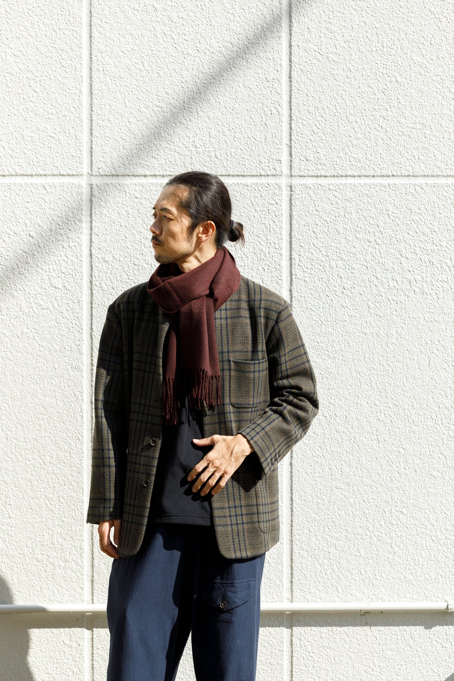 Willow Pants P-032 - Grey Check