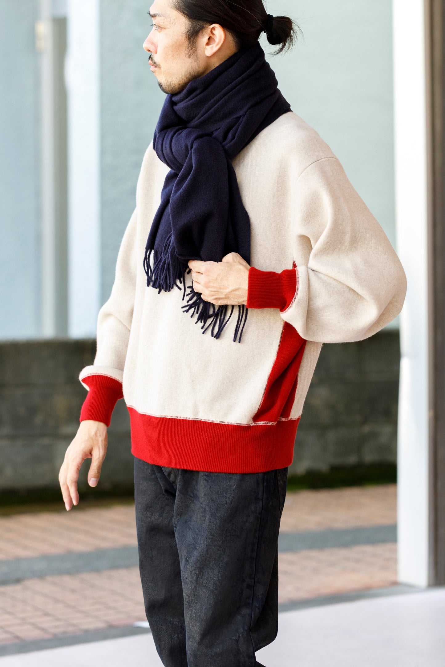 MEIAS / PURE CASHMERE SWEAT PO - Beige