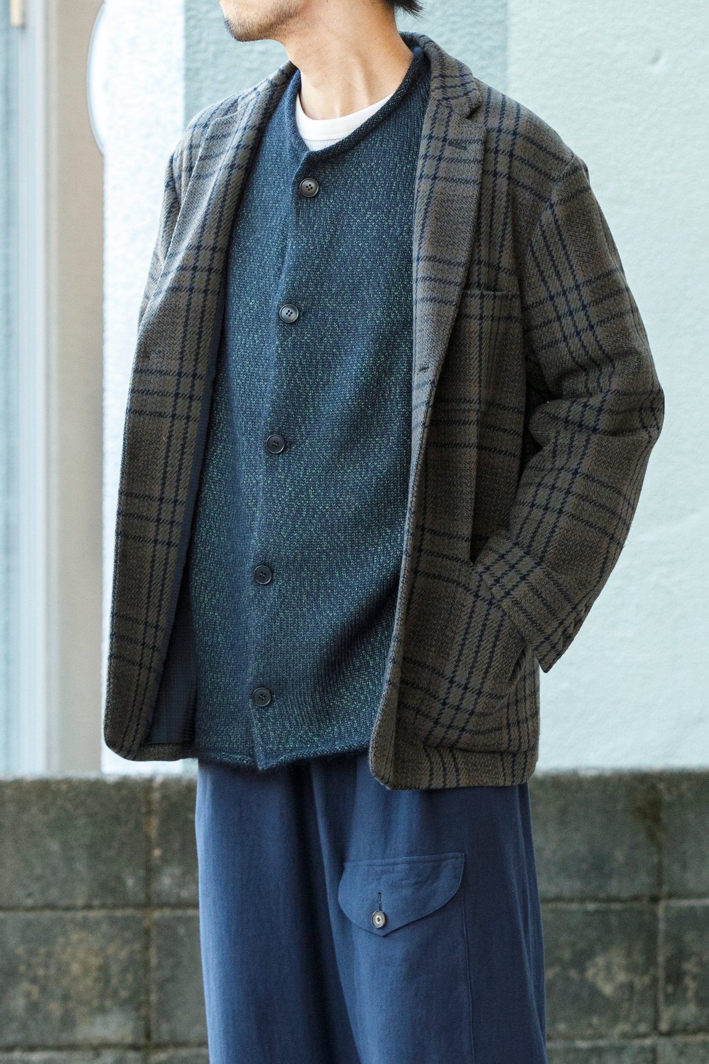 Willow Pants P-032 - Grey Check