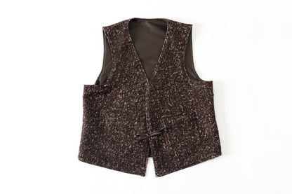 Willow Pants / P-033 BROWN LEATHER × BROWN 杢