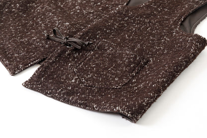 Willow Pants / P-033 BROWN LEATHER × BROWN 杢