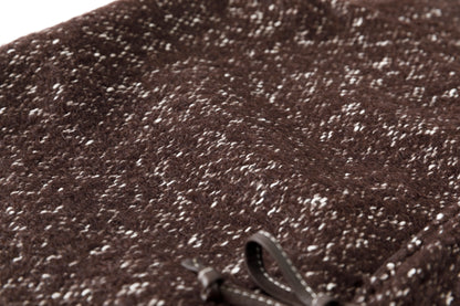 Willow Pants / P-033 BROWN LEATHER × BROWN 杢