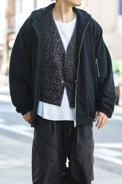 Willow Pants / P-033 BROWN LEATHER × BROWN 杢