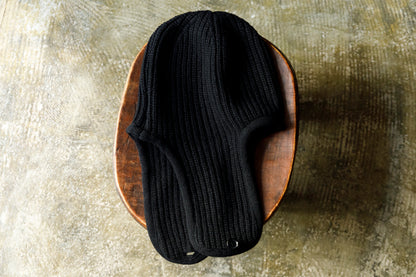 NIkki ESSENTIAL PIECE / ALL Yak Knit Beanie(unisex) - BLACK×NAVY