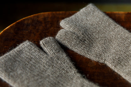 NIkki ESSENTIAL PIECE / ALL Yak Mitten(unisex) - BEIGE