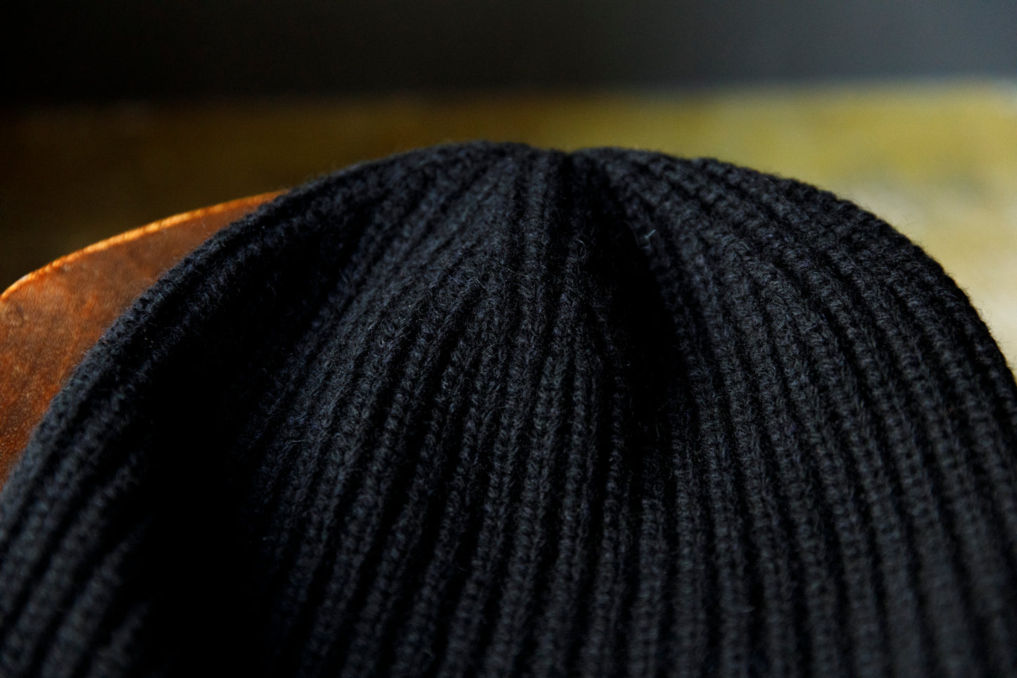 NIkki ESSENTIAL PIECE / ALL Yak Knit Beanie(unisex) - BLACK×NAVY
