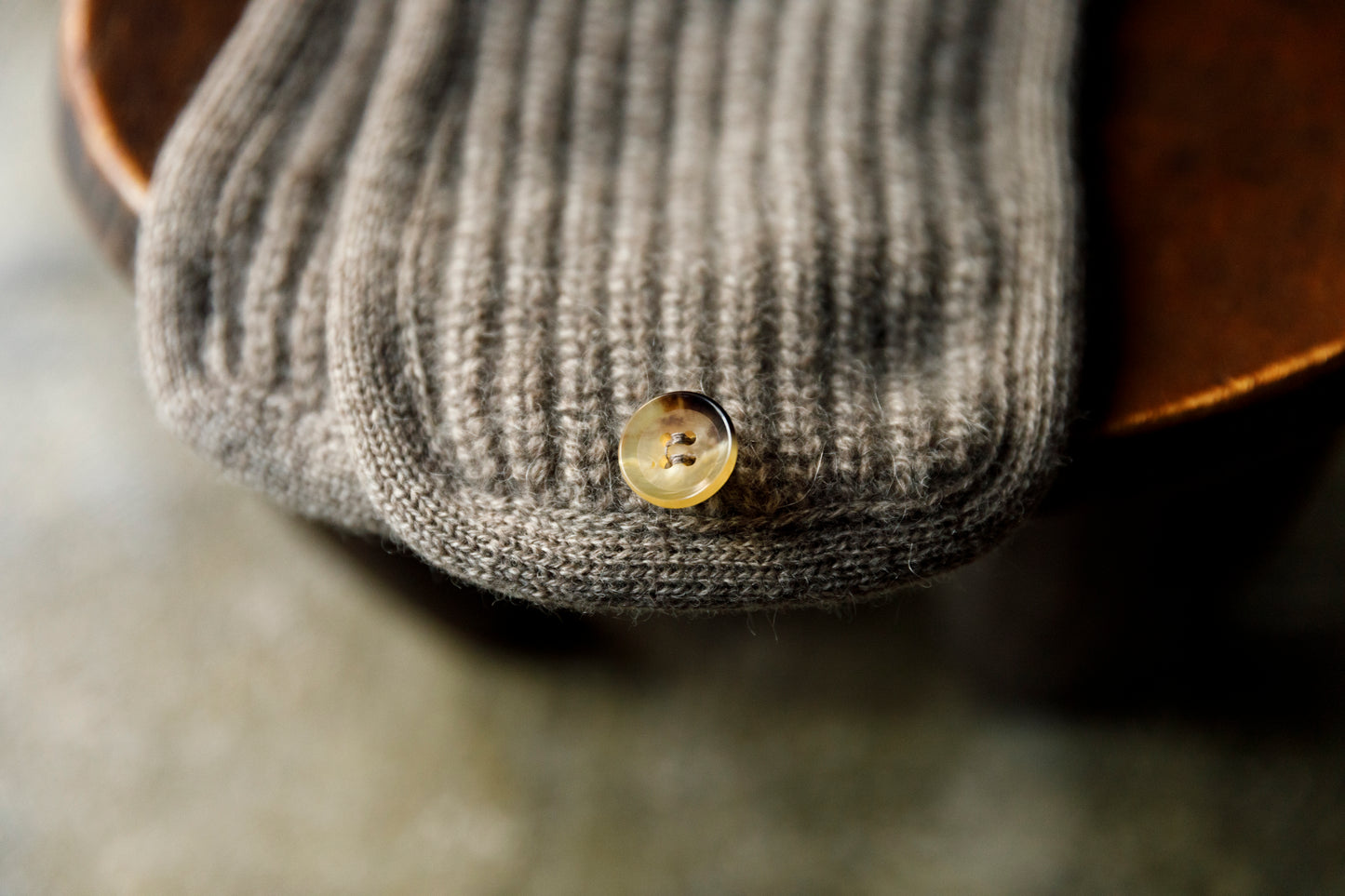 NIkki ESSENTIAL PIECE / ALL Yak Knit Beanie(unisex) - BEIGE