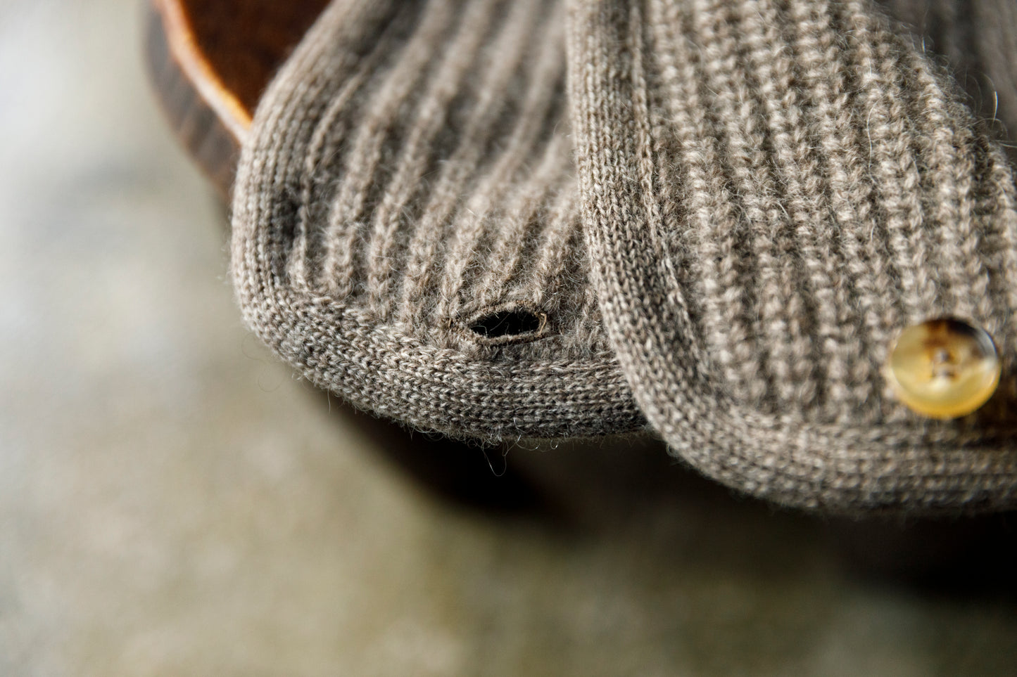 NIkki ESSENTIAL PIECE / ALL Yak Knit Beanie(unisex) - BEIGE