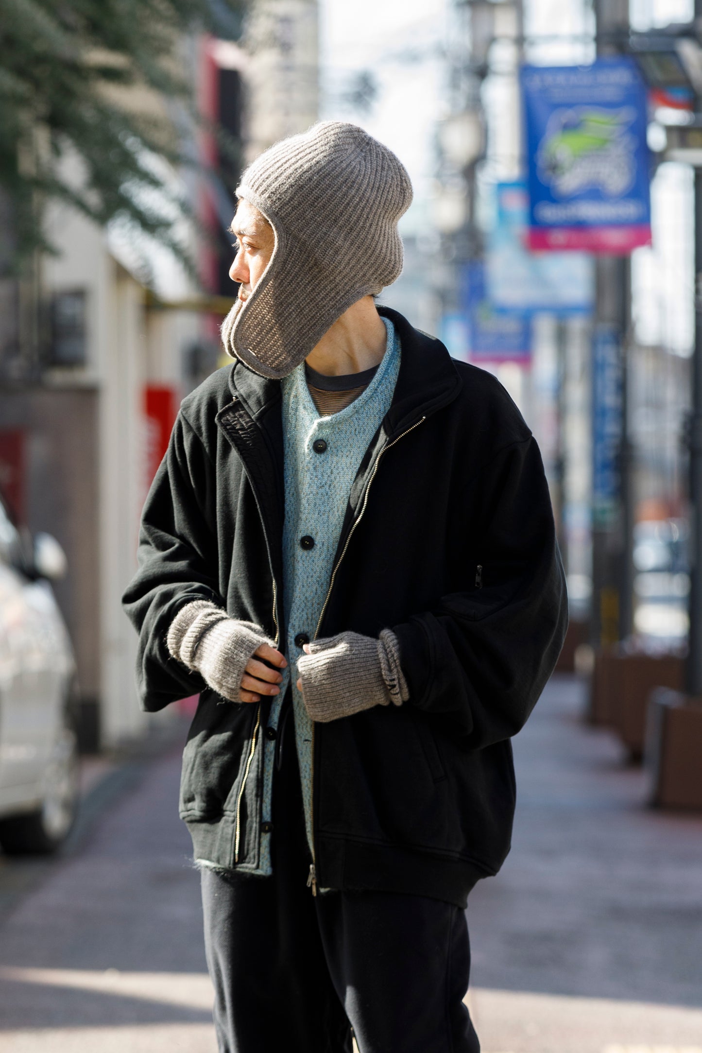 NIkki ESSENTIAL PIECE / ALL Yak Knit Beanie(unisex) - BEIGE