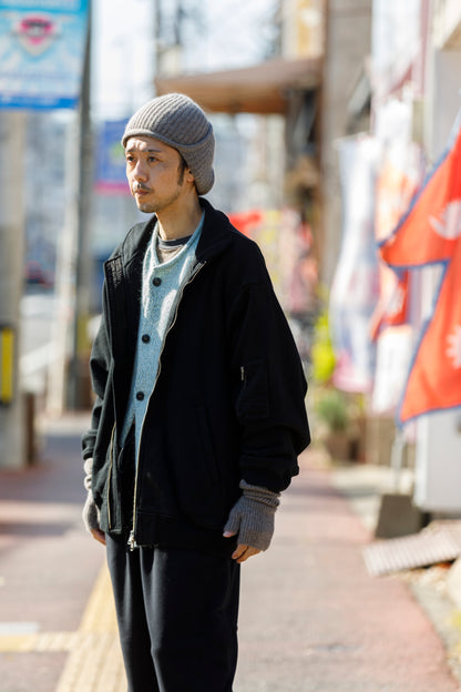 NIkki ESSENTIAL PIECE / ALL Yak Knit Beanie(unisex) - BEIGE