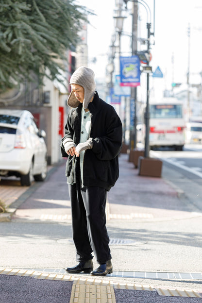 NIkki ESSENTIAL PIECE / ALL Yak Knit Beanie(unisex) - BEIGE