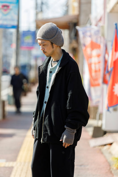 NIkki ESSENTIAL PIECE / ALL Yak Knit Beanie(unisex) - BEIGE