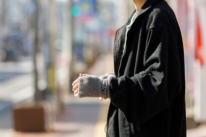 NIkki ESSENTIAL PIECE / ALL Yak Mitten(unisex) - BEIGE