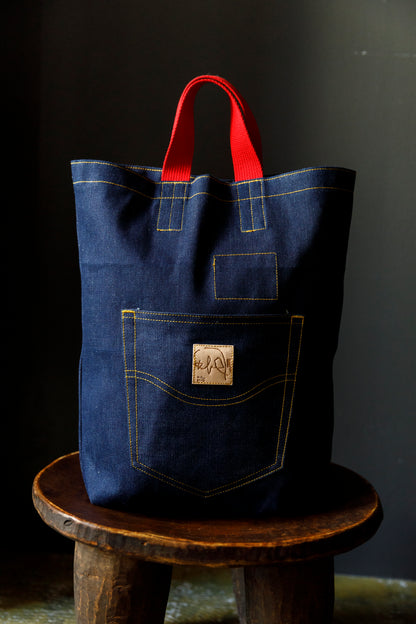 Willow Pants / R-013 DENIM BAG - INDIGO