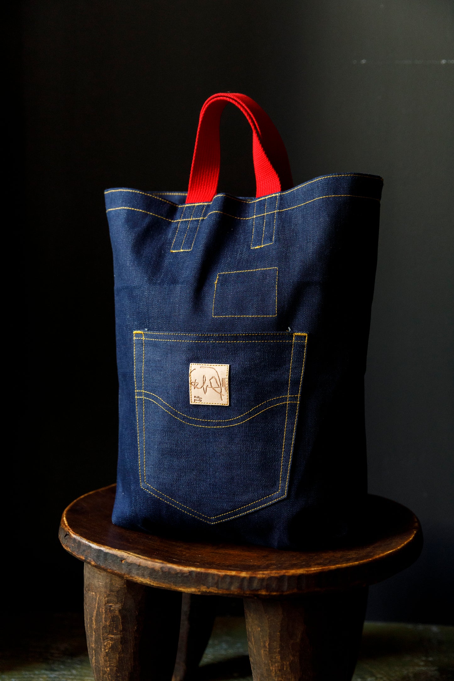 Willow Pants / R-013 DENIM BAG - INDIGO