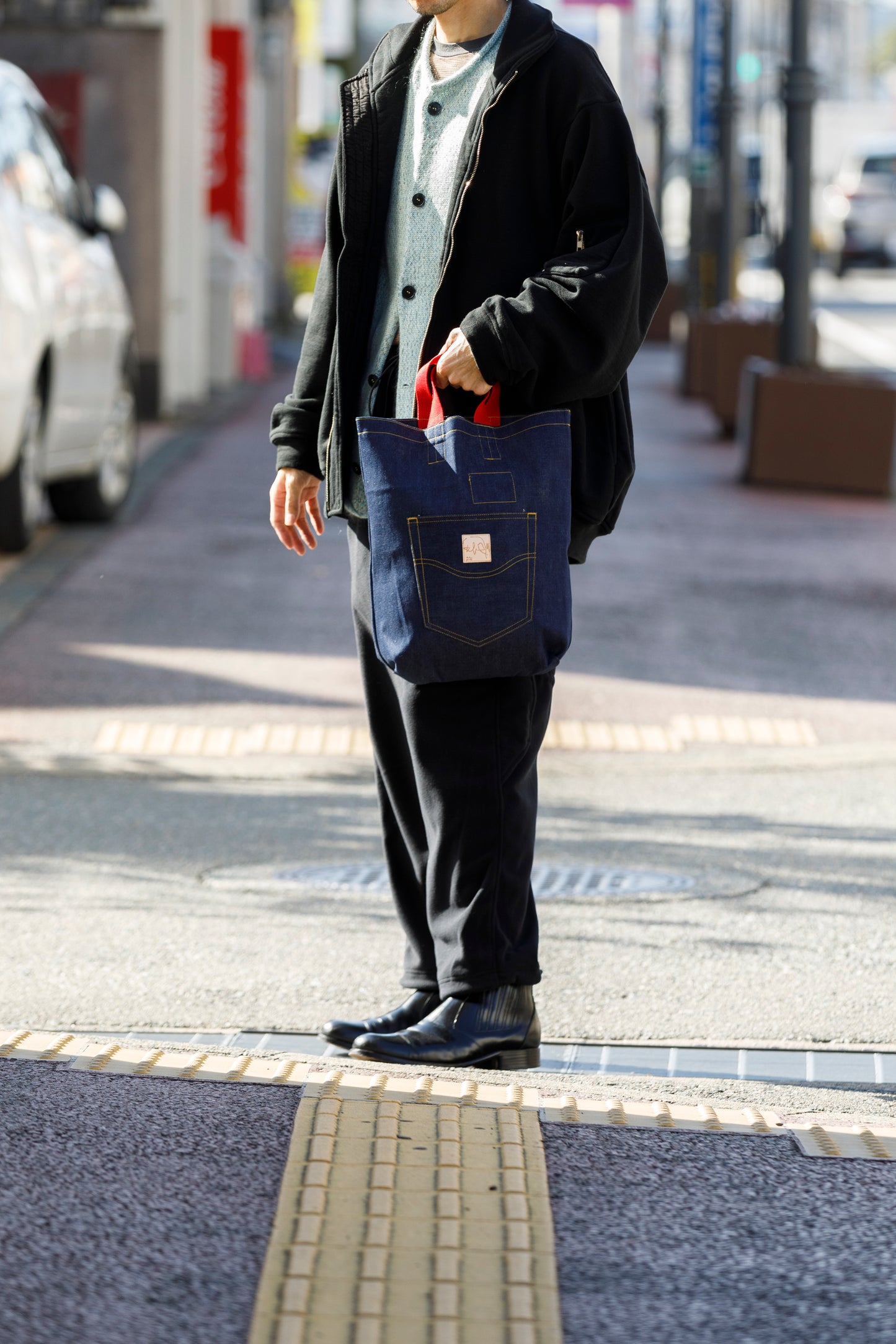 Willow Pants / R-013 DENIM BAG - INDIGO