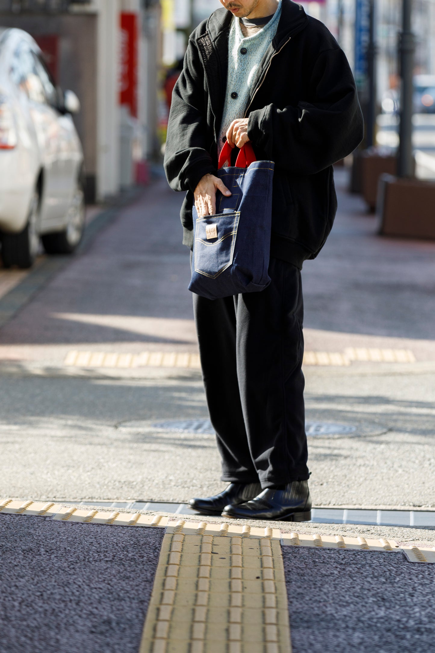 Willow Pants / R-013 DENIM BAG - INDIGO