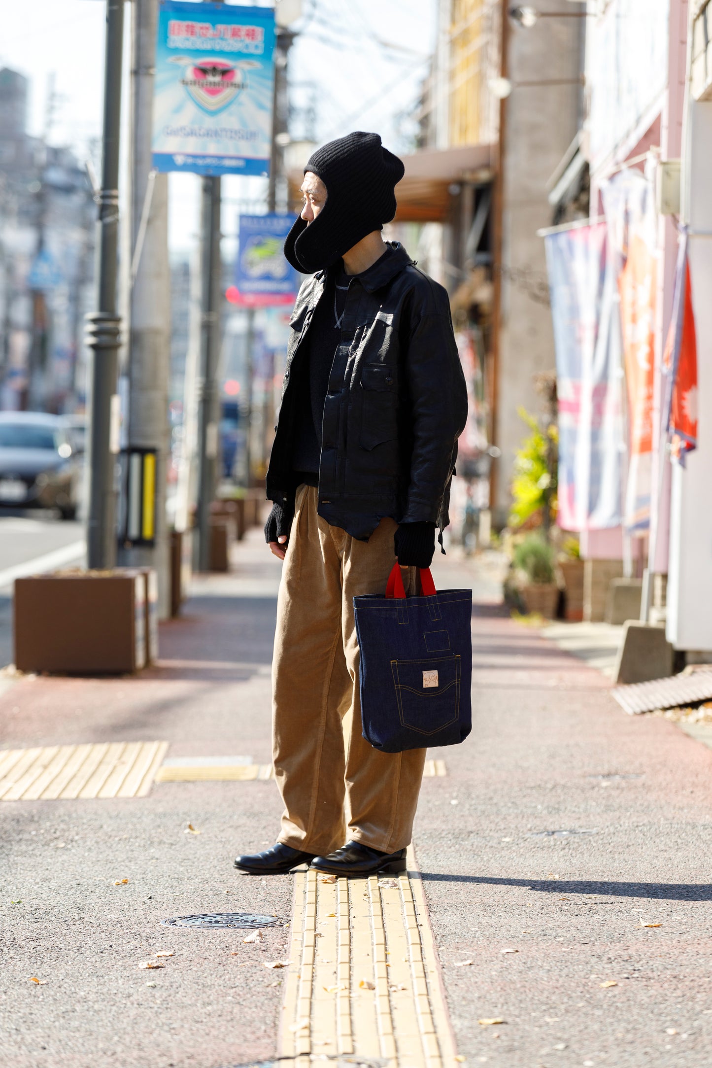 Willow Pants / R-013 DENIM BAG - INDIGO