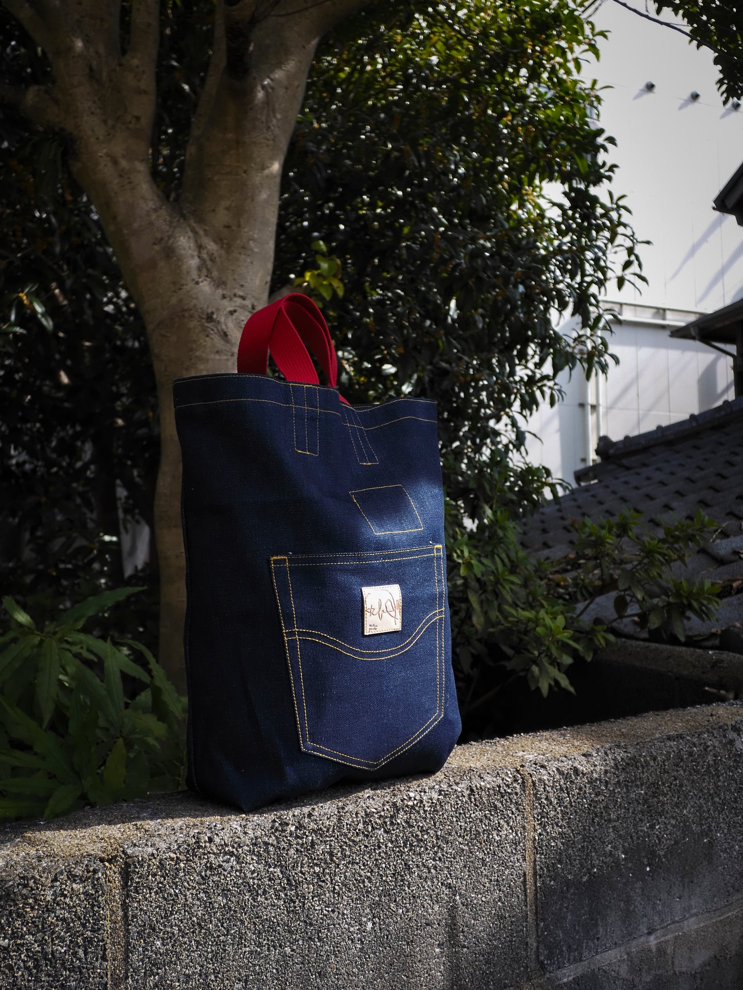 Willow Pants / R-013 DENIM BAG - INDIGO