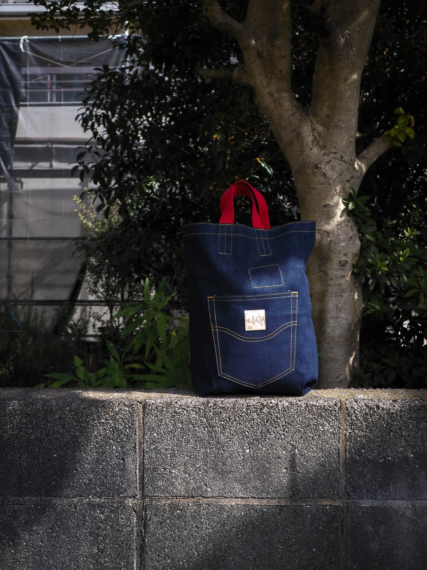 Willow Pants / R-013 DENIM BAG - INDIGO